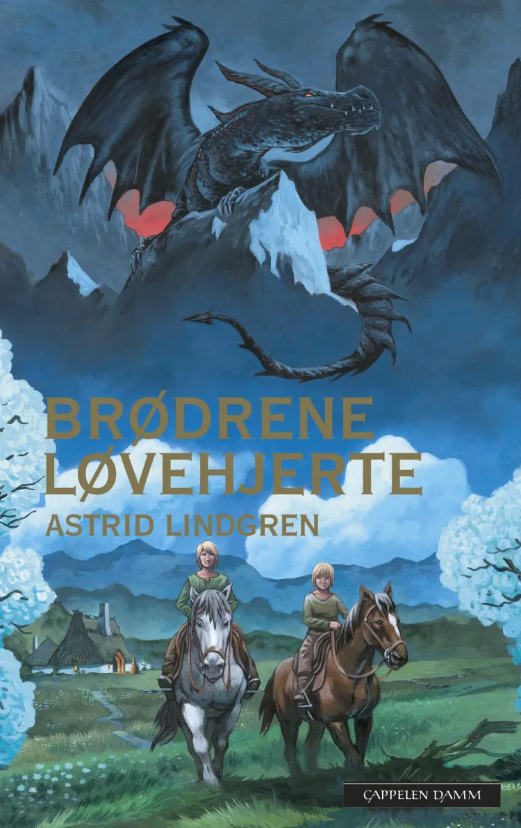 Omslag Brødrene Løvehjerte av Astrid Lindgren (Heftet)