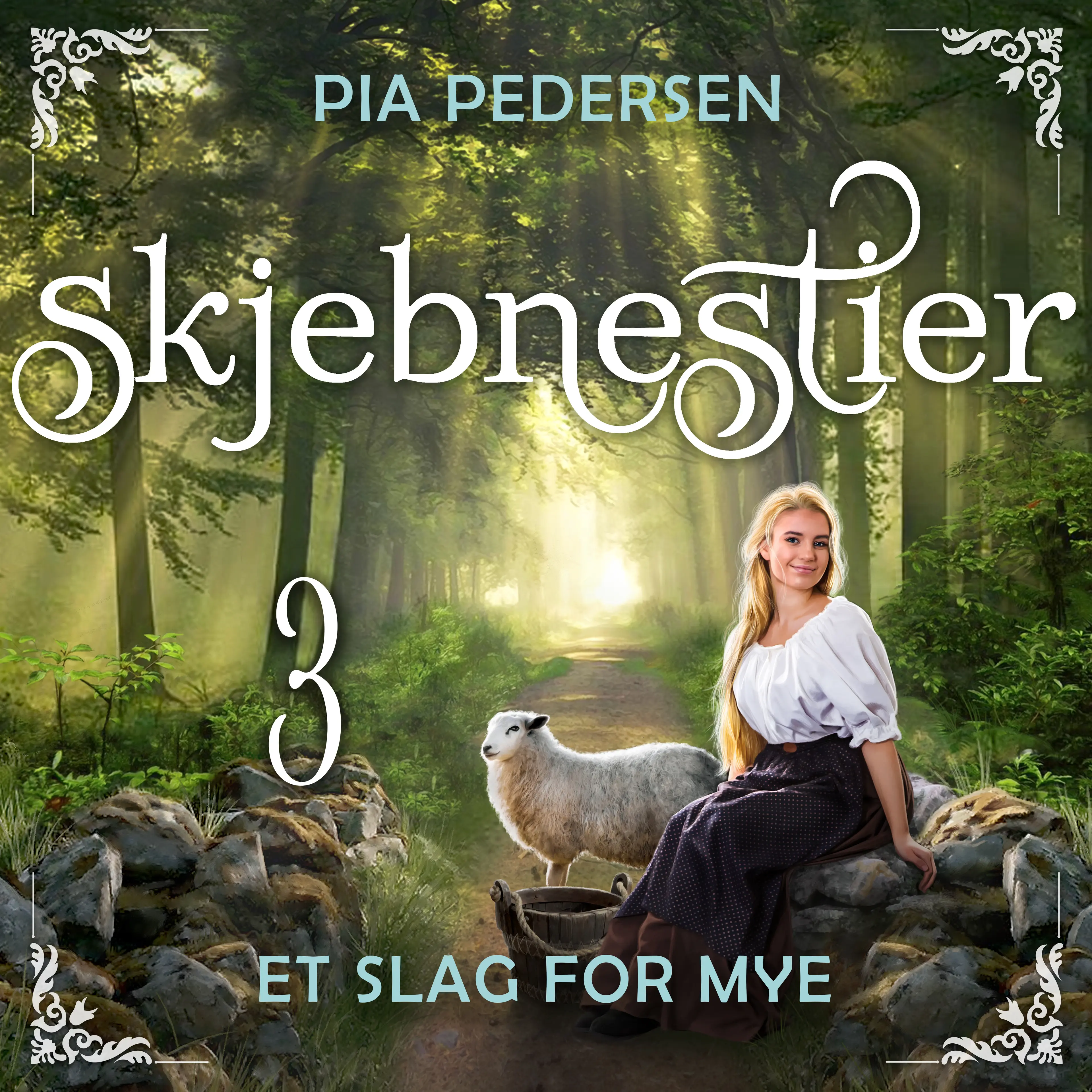 Omslag Et slag for mye av Pia Pedersen (Lydbok)
