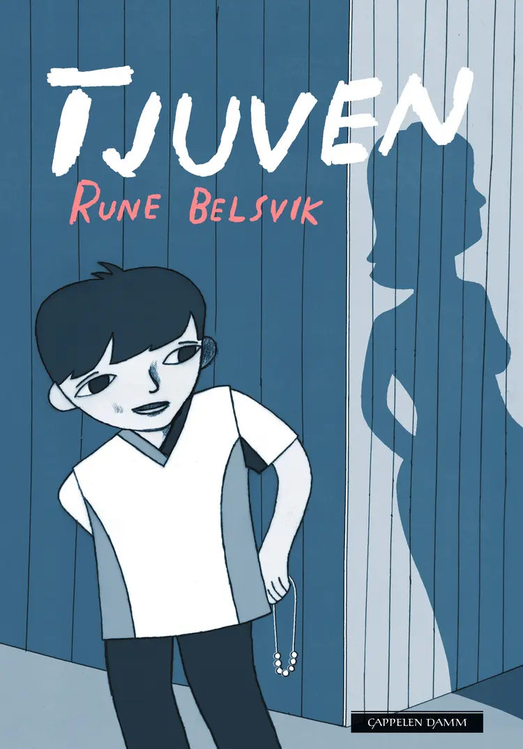 Omslag Tjuven av Rune Belsvik (Innbundet)