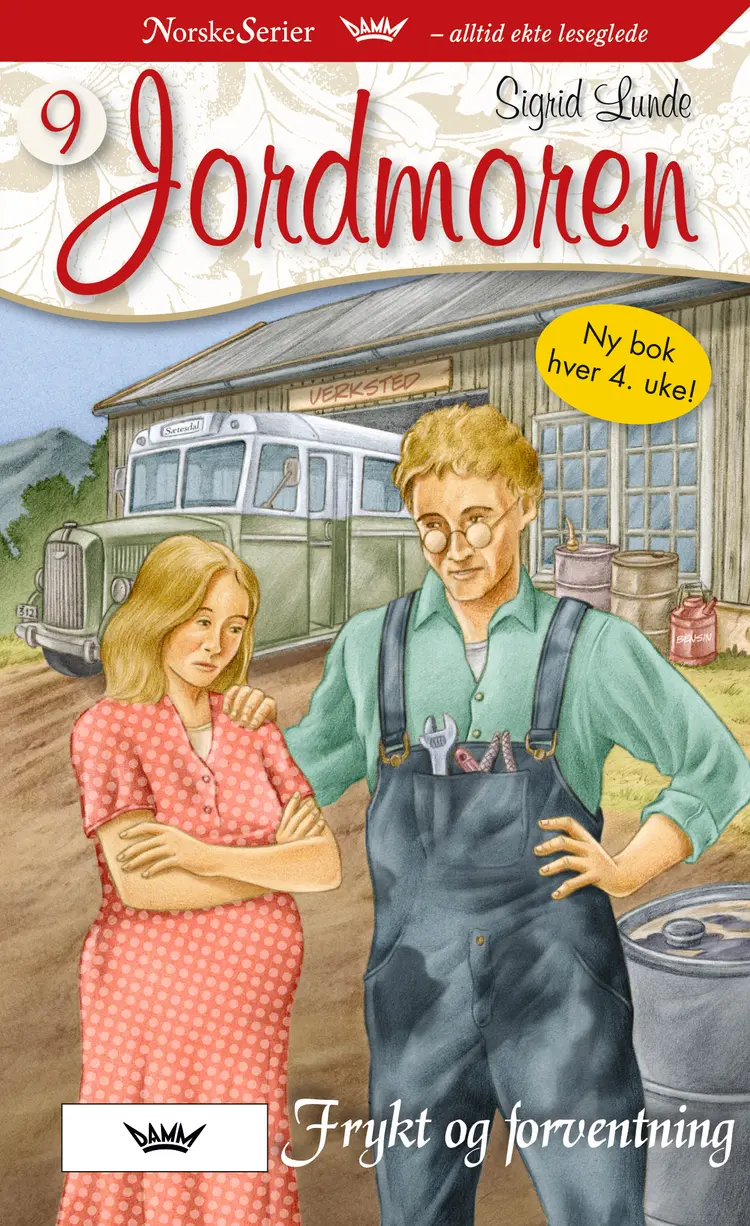 Omslag Frykt og forventning av Sigrid Lunde (Ebok)