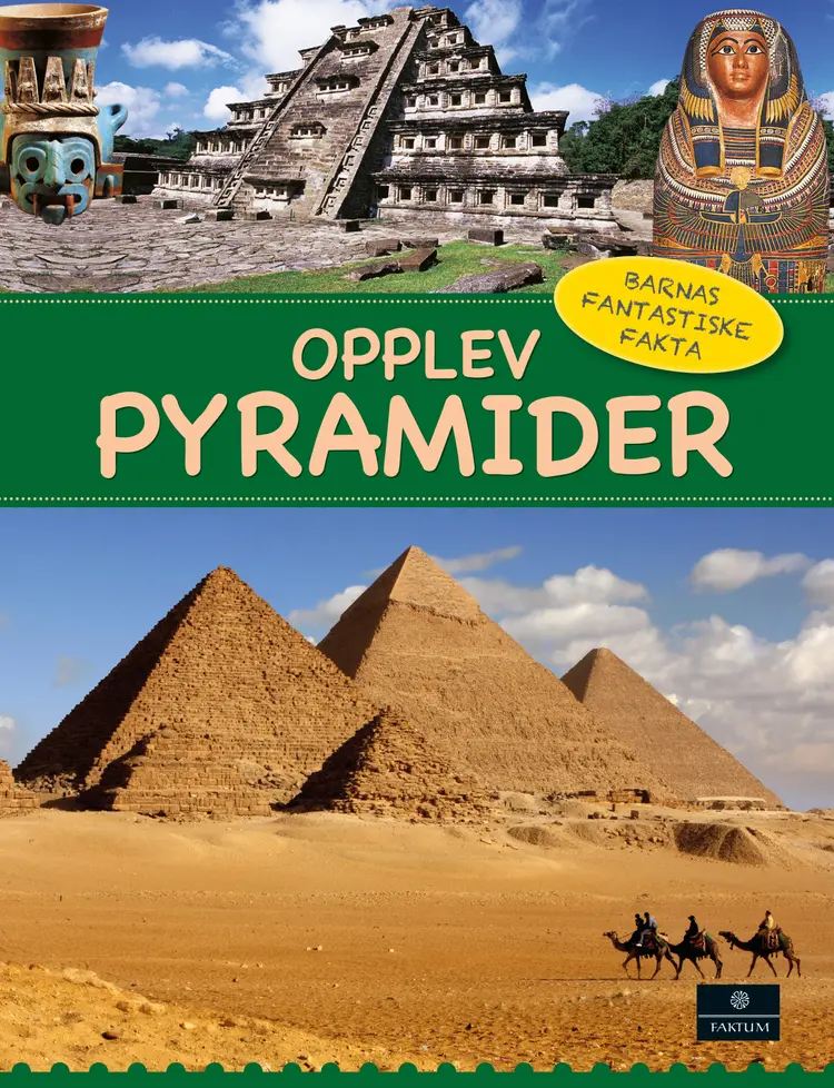 Omslag Opplev pyramider av Caroline Bingham (Innbundet)