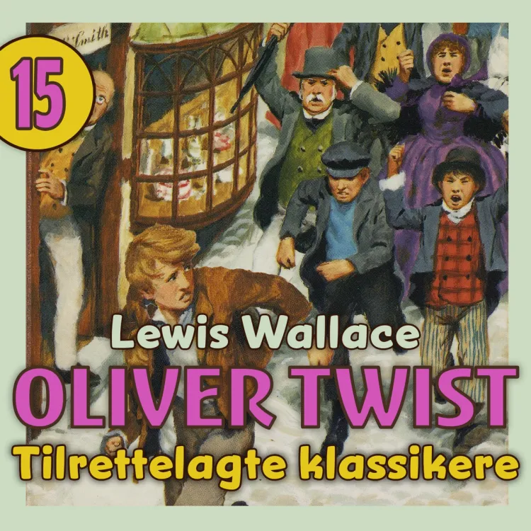 Omslag Oliver Twist av Charles Dickens (Lydbok)