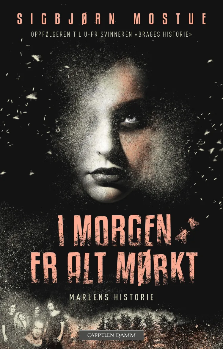 Omslag I morgen er alt mørkt: Marlens historie av Sigbjørn Mostue (Innbundet)