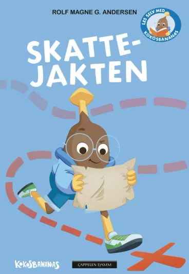 Omslag Les selv med Kokosbananas: Skattejakten av Rolf Magne G. Andersen (Ebok)