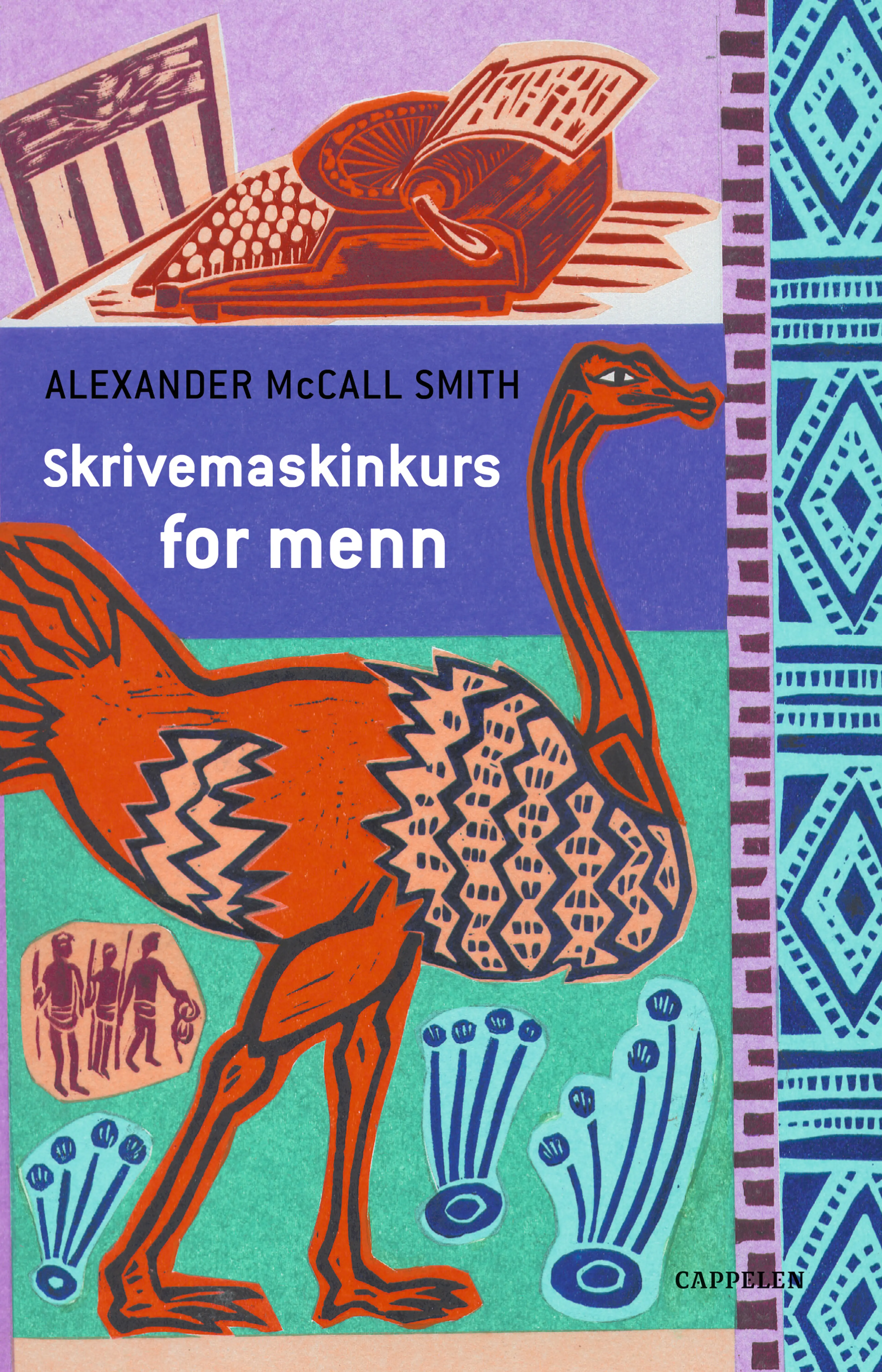 Omslag Skrivemaskinkurs for menn av Alexander McCall Smith (Innbundet)