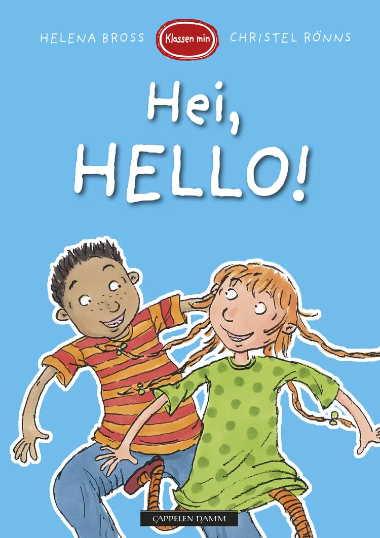 Omslag Klassen min - Hei, Hello! av Helena Bross (Innbundet)