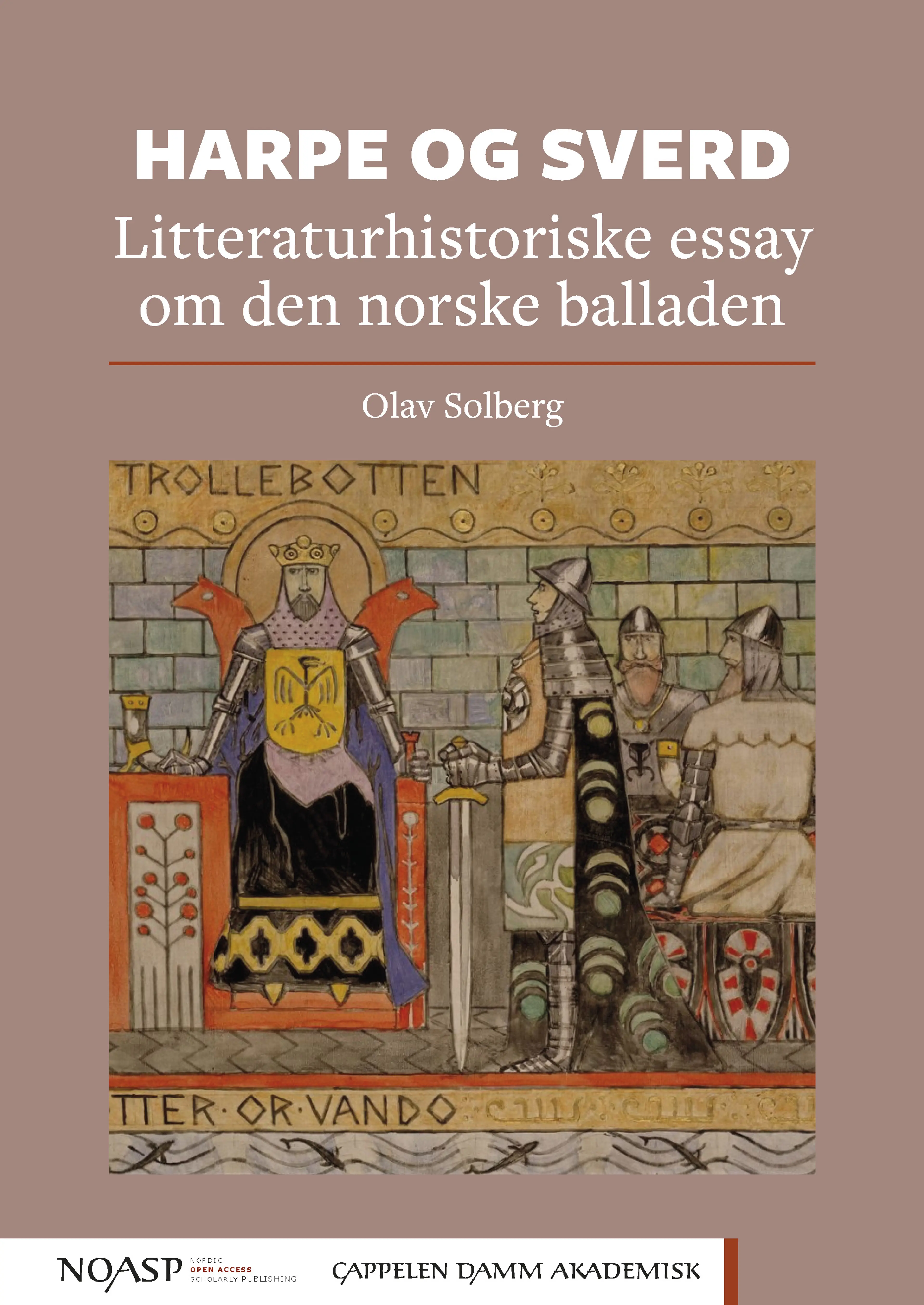 Omslag Harpe og sverd av Olav Solberg (Ebok)