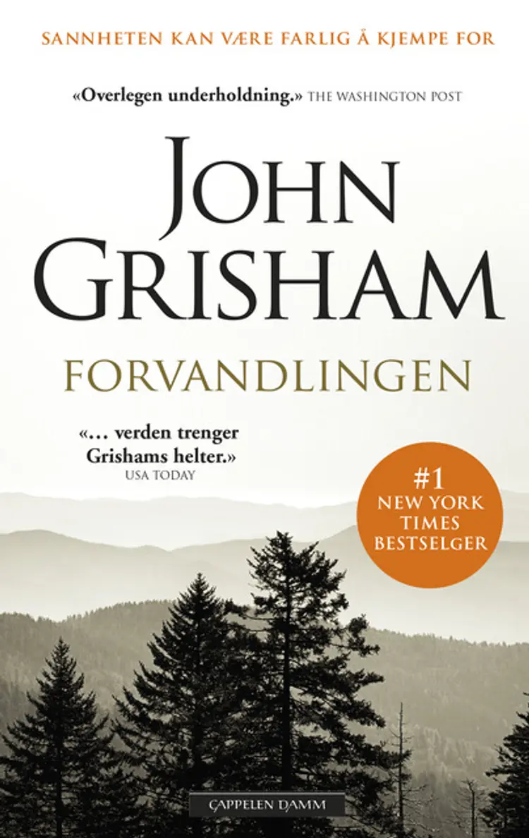 Omslag Forvandlingen av John Grisham (Innbundet)