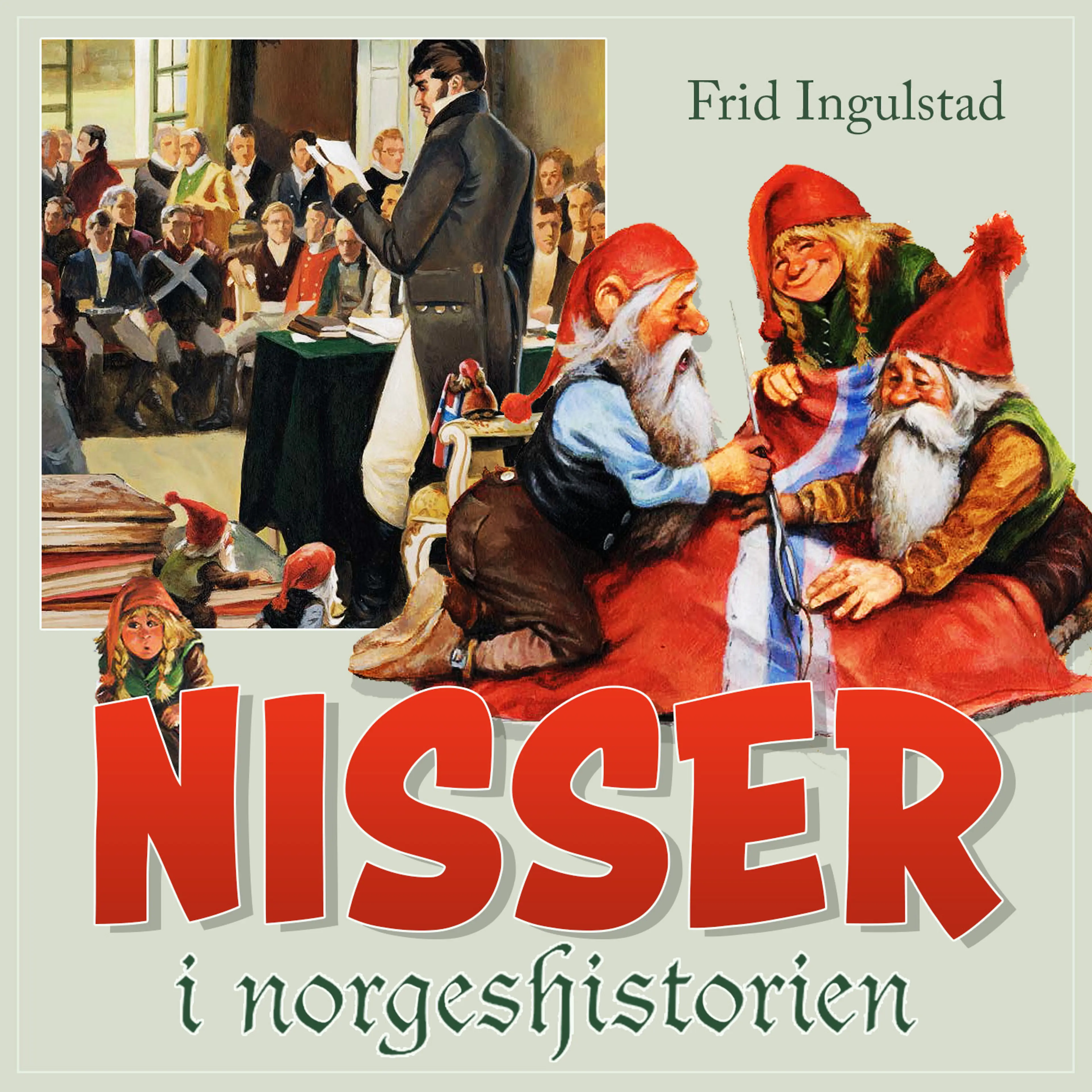 Omslag Nisser i norgeshistorien av Frid Ingulstad (Lydbok)