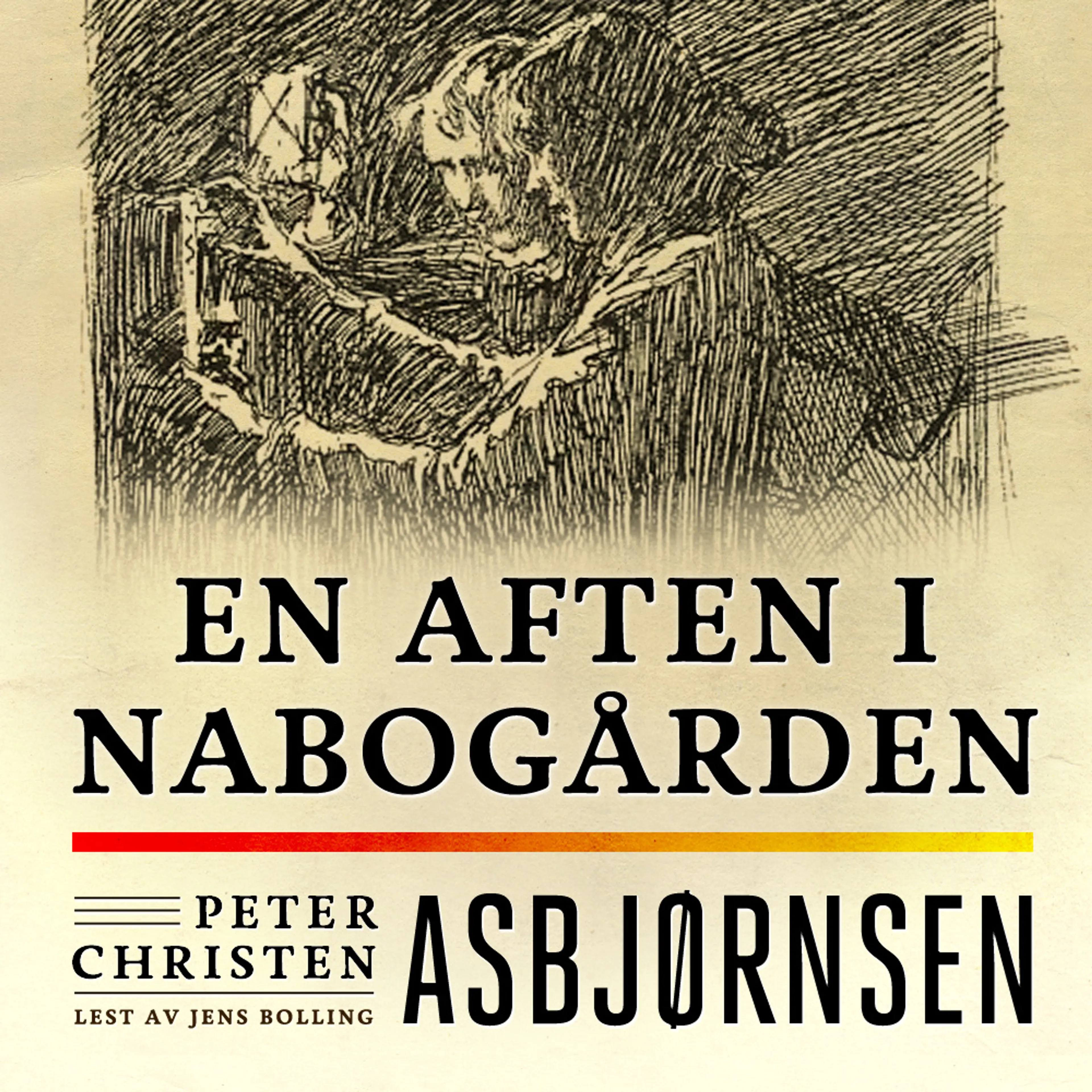 Omslag En aften i nabogården av Peter Christen Asbjørnsen (Lydbok)