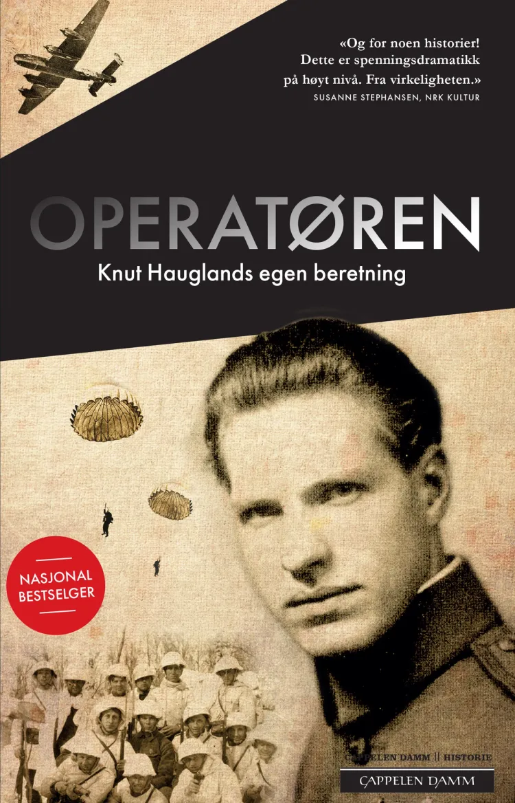Omslag Operatøren av Svein Sæter og Knut Haugland (Heftet)