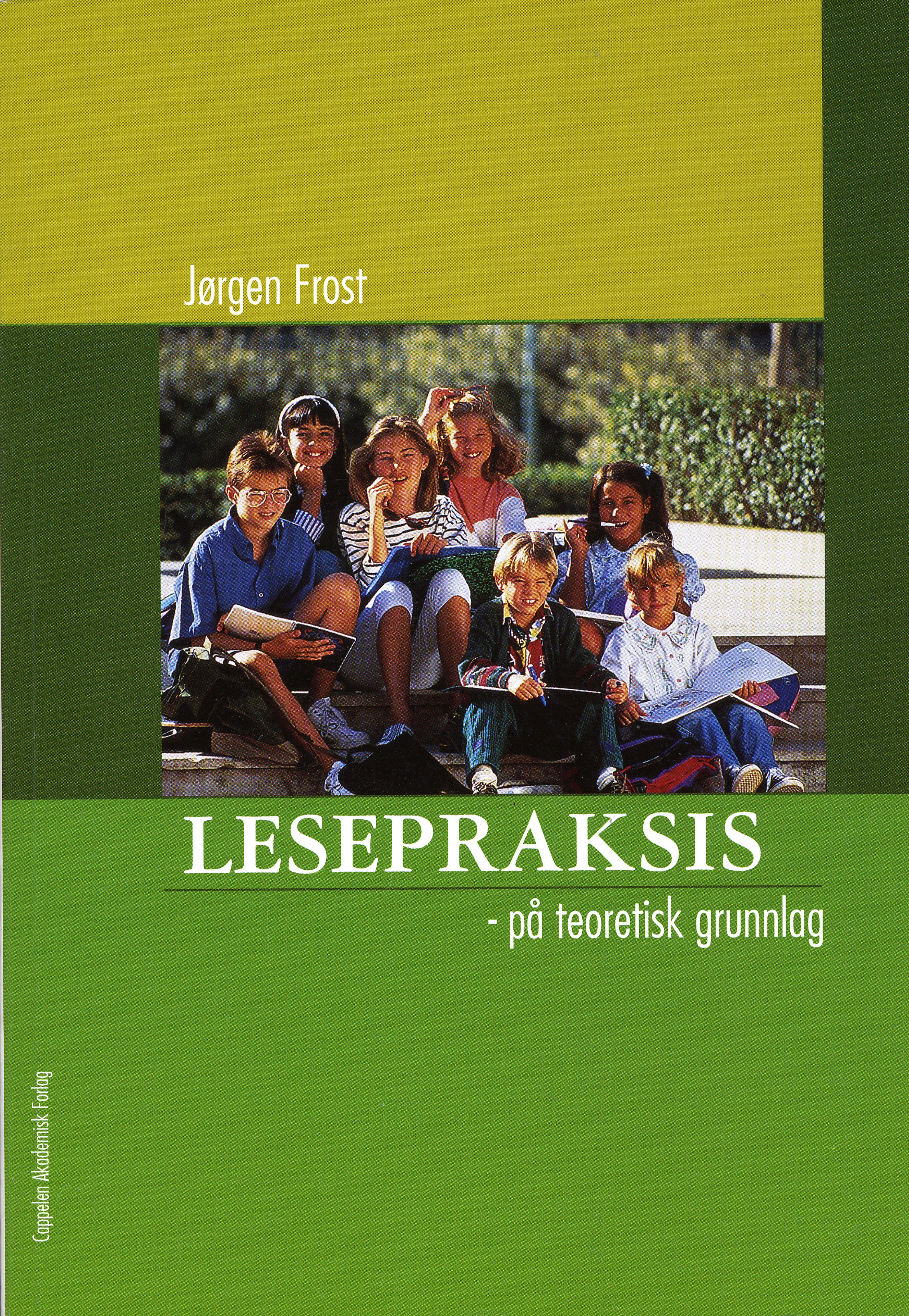 Omslag Lesepraksis av Jørgen Frost (Heftet)