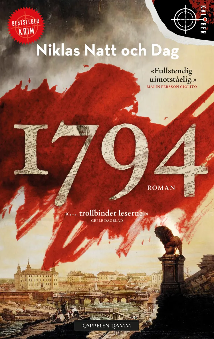 Omslag 1794 av Niklas Natt och Dag (Heftet)