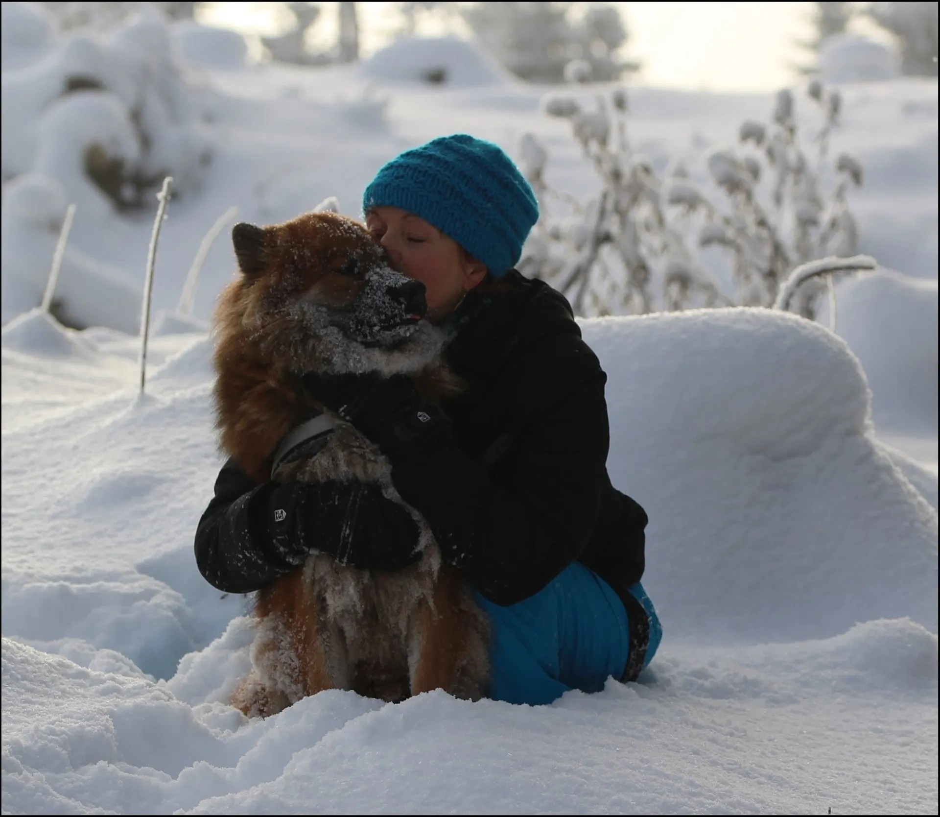 Jane Mysen og hunden Karma