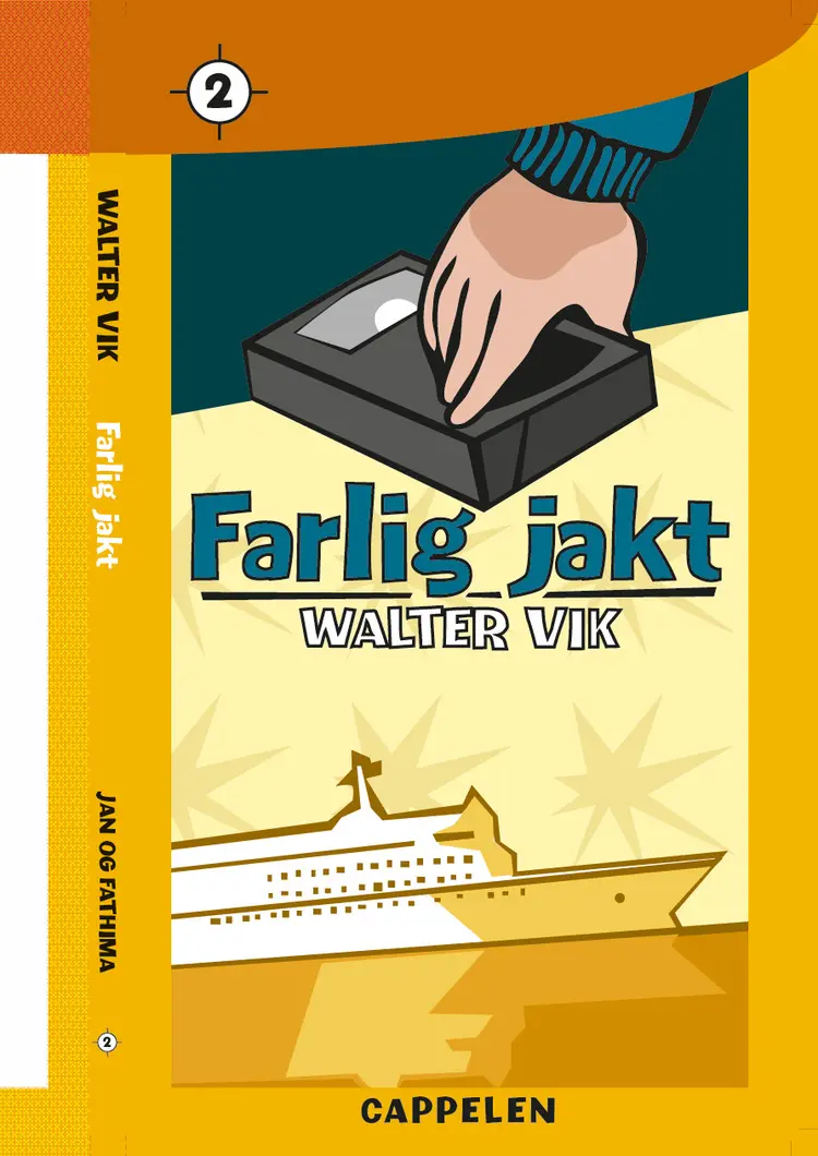 Omslag Farlig jakt av Walter Vik (Heftet)