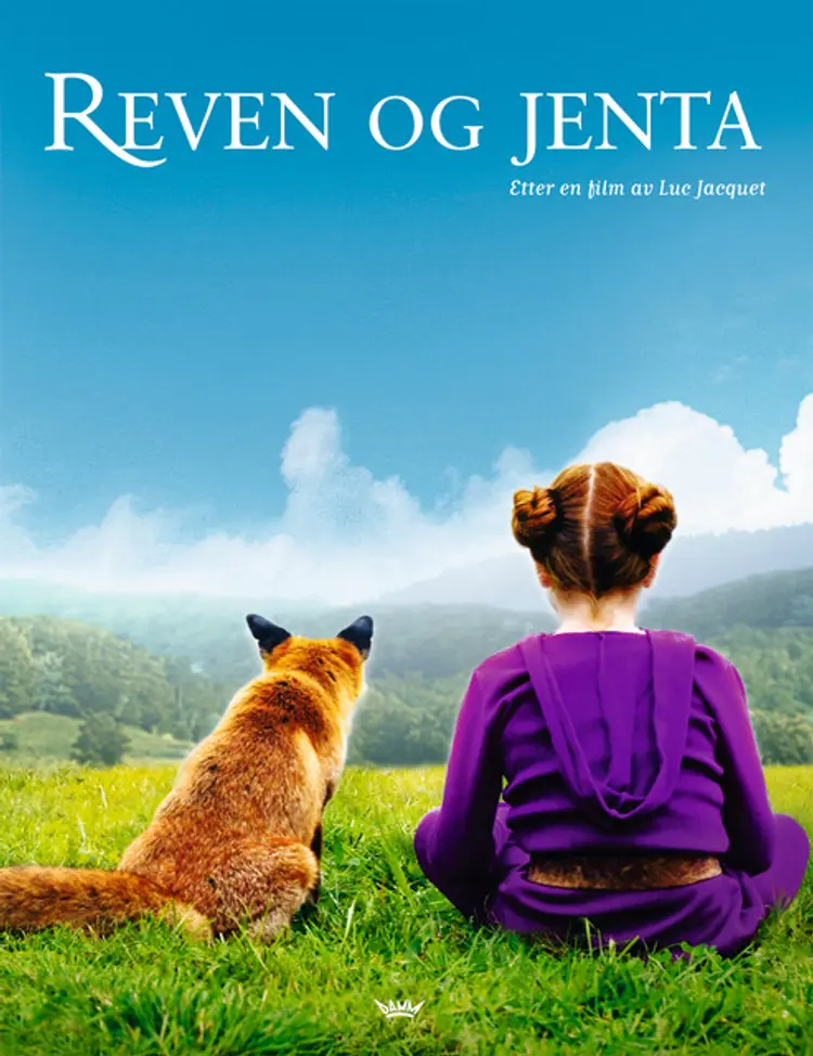 Omslag Reven og jenta (Innbundet)