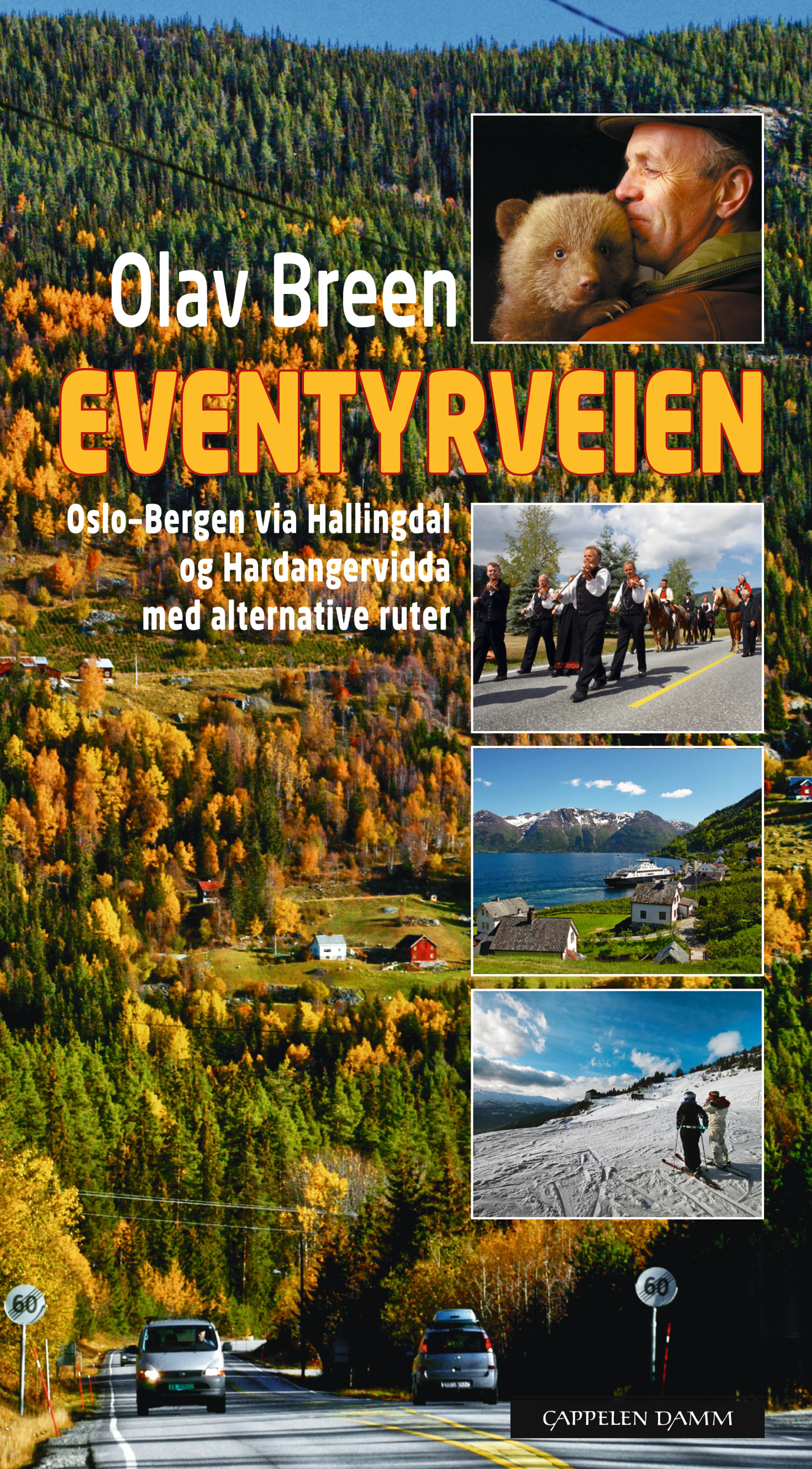 Omslag Eventyrveien av Olav Breen (Innbundet)