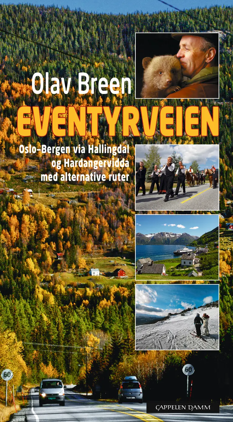 Omslag Eventyrveien av Olav Breen (Innbundet)