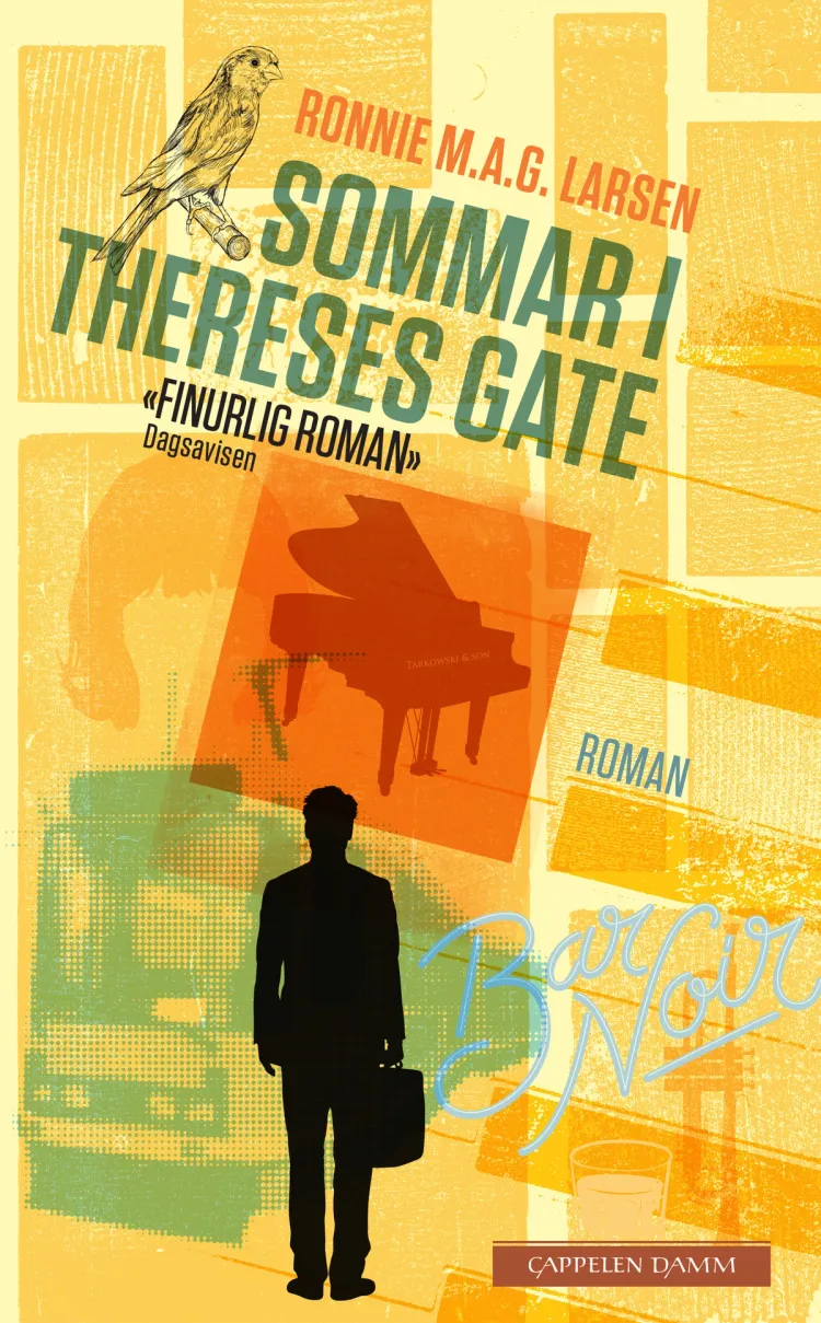 Omslag Sommar i Thereses gate av Ronnie M.A.G. Larsen (Heftet)
