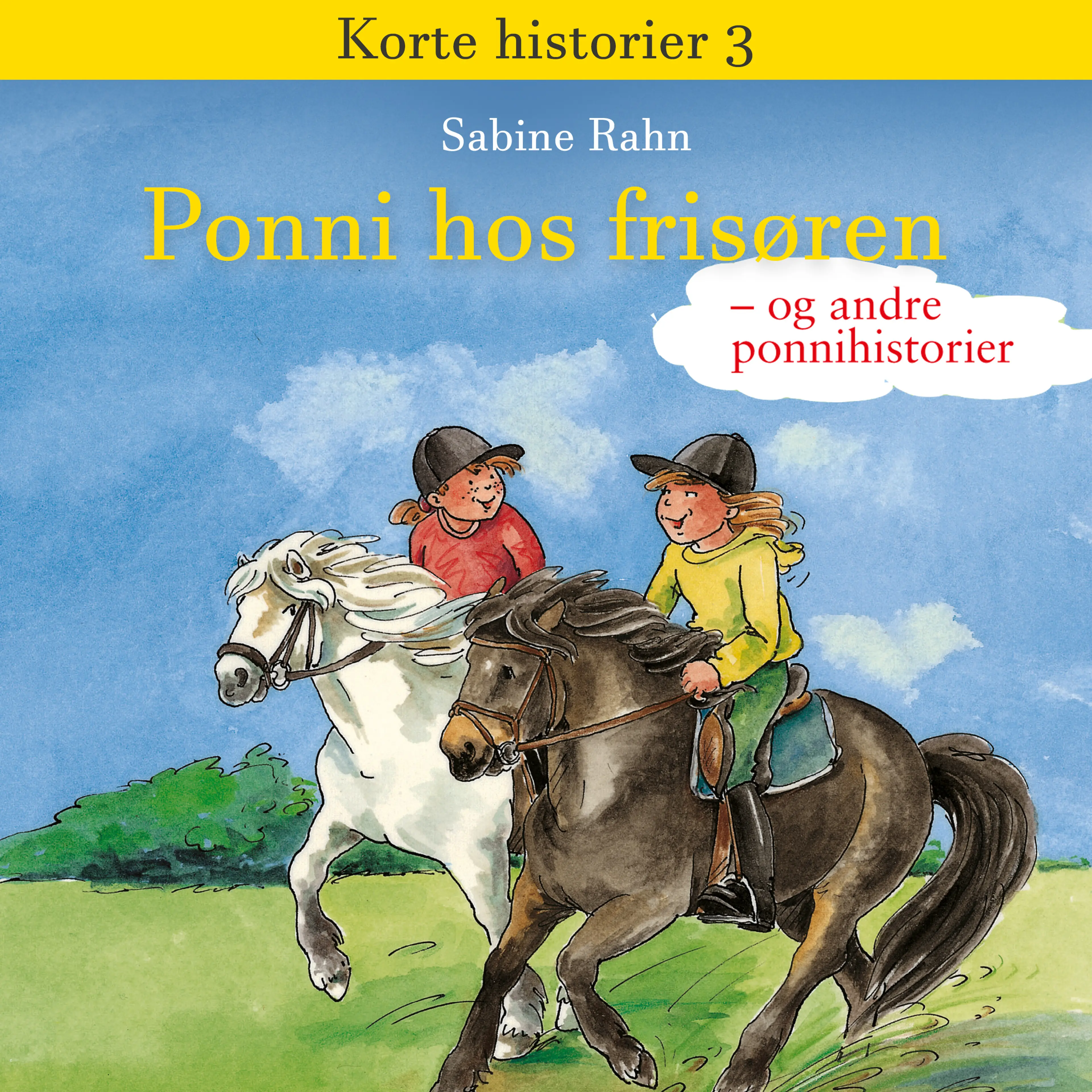 Omslag Ponni hos frisøren - og andre ponnihistorier av Sabine Rahn (Lydbok)