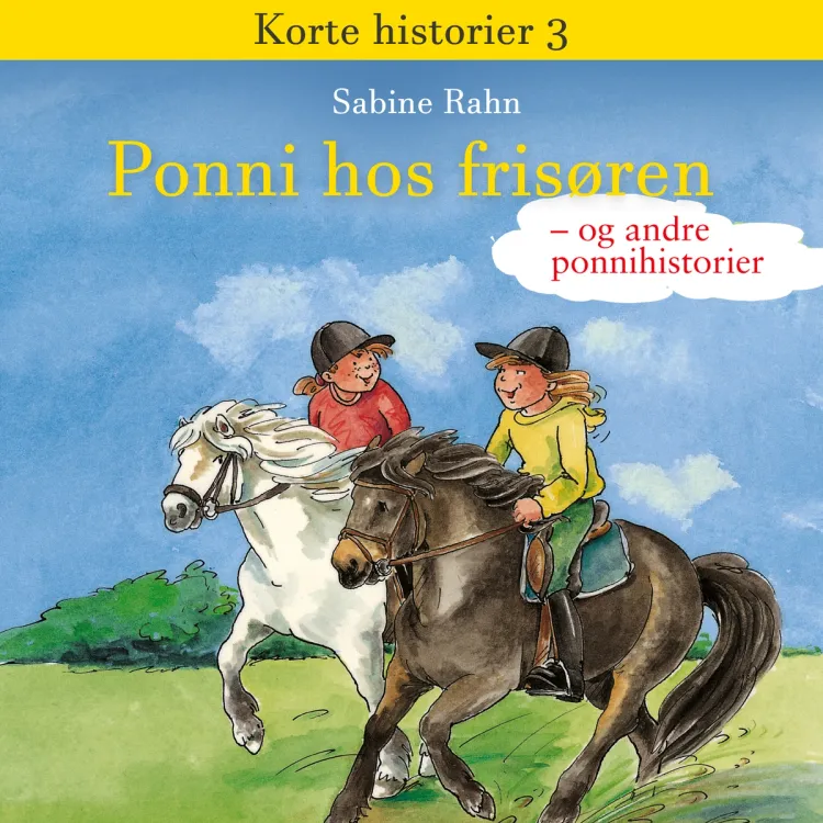 Omslag Ponni hos frisøren - og andre ponnihistorier av Sabine Rahn (Lydbok)