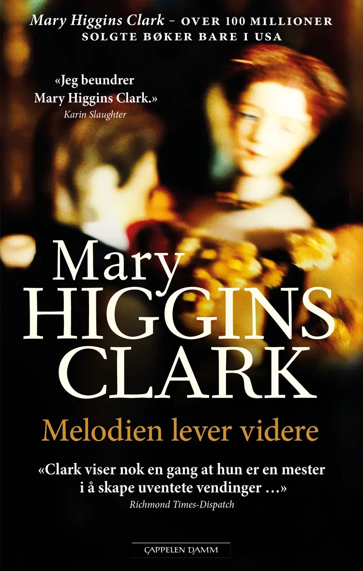 Omslag Melodien lever videre av Mary Higgins Clark (Innbundet)