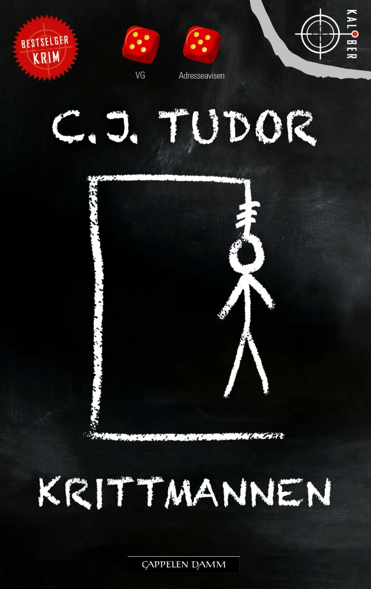 Omslag Krittmannen av C.J. Tudor (Ebok)