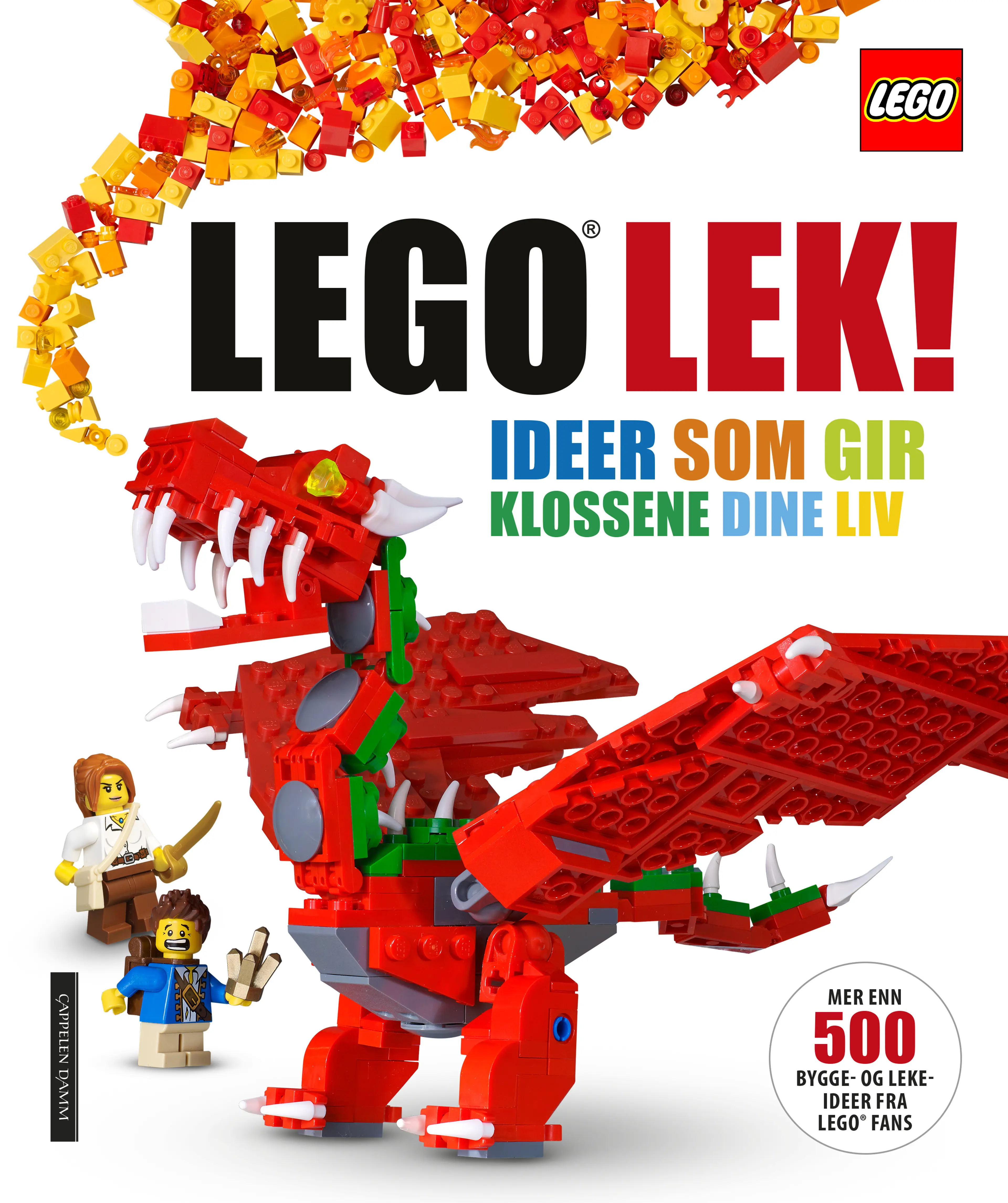 Omslag LEGO lek! (Innbundet)