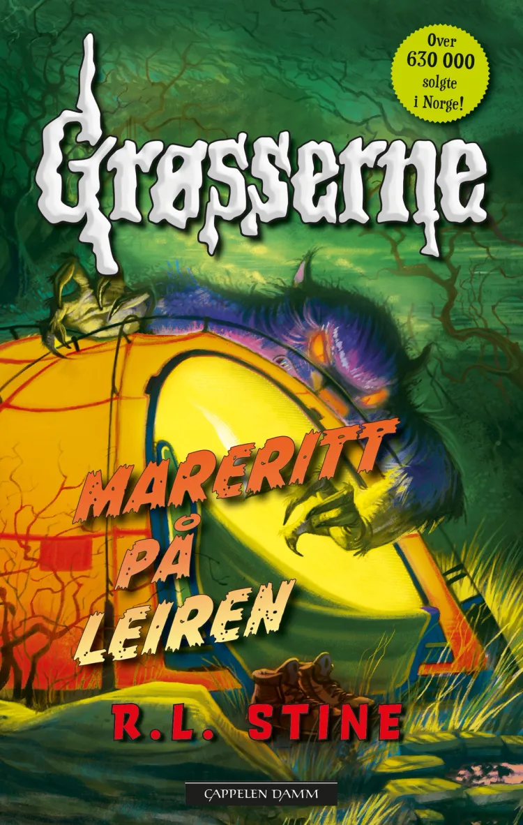 Omslag Grøsserne - Mareritt på leiren av R.L. Stine (Ebok)
