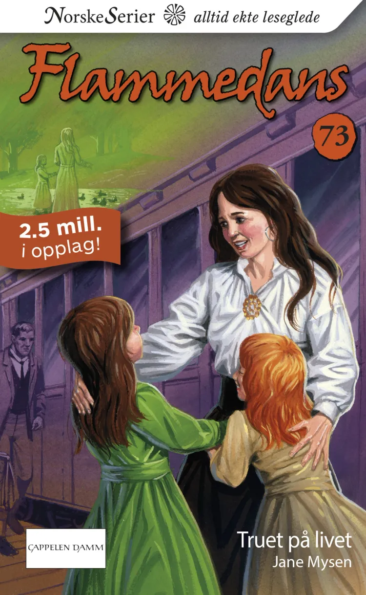 Omslag Truet på livet av Jane Mysen (Ebok)
