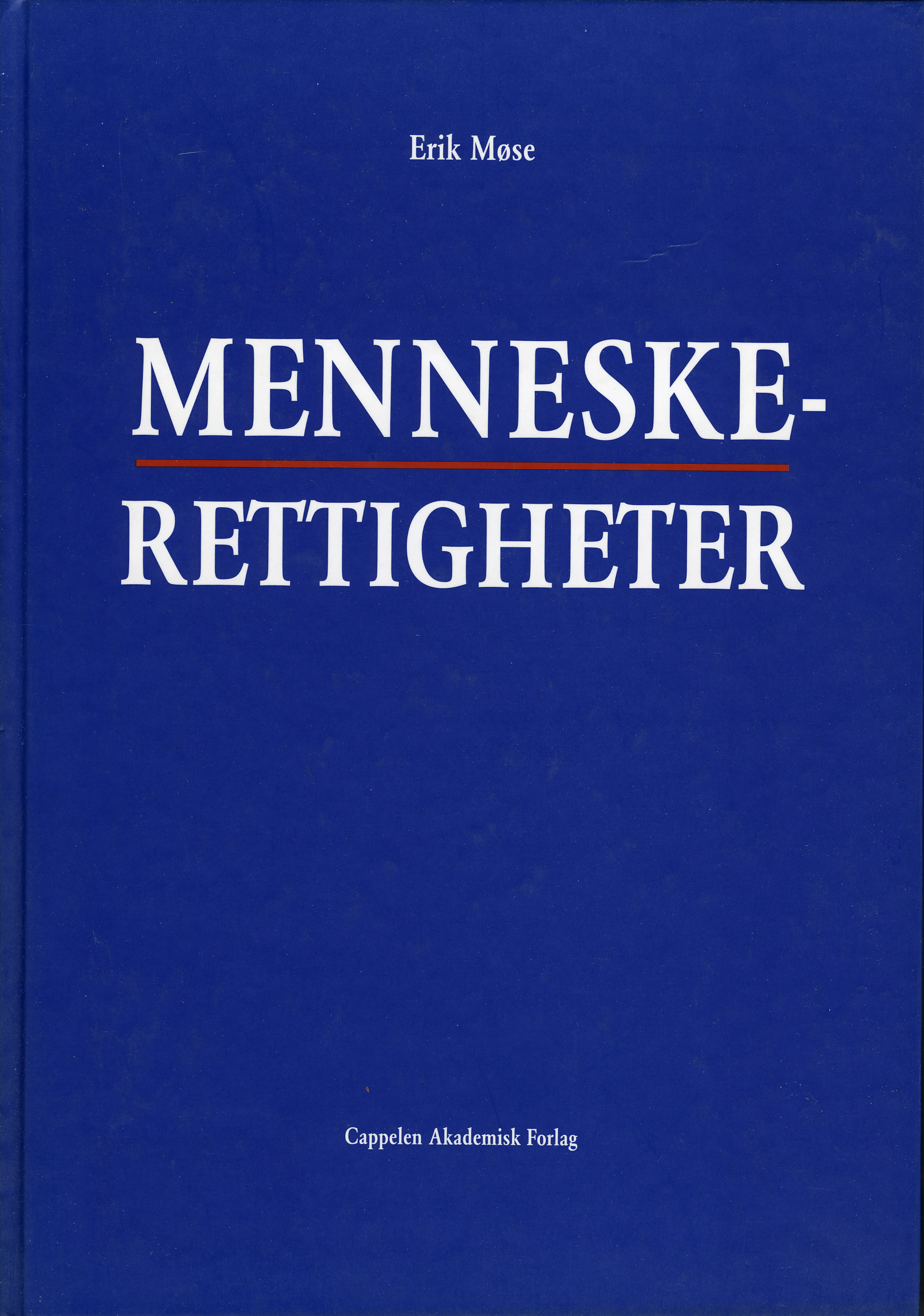 Omslag Menneskerettigheter av Erik Møse (Innbundet)