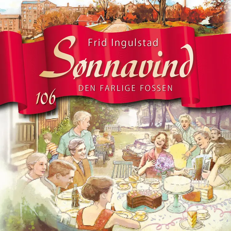 Omslag Den farlige fossen av Frid Ingulstad (Lydbok)