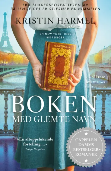 Omslag Boken med glemte navn av Kristin Harmel (Heftet)
