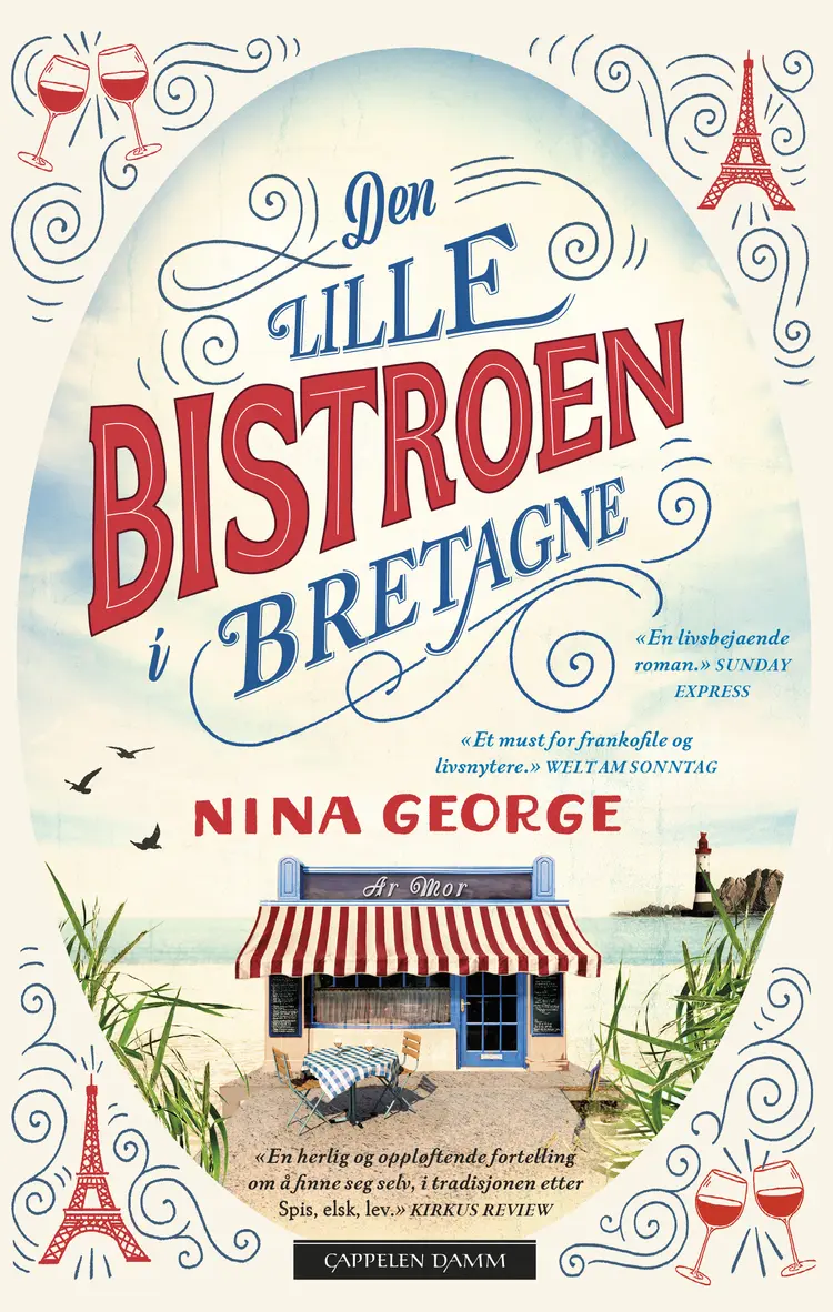 Omslag Den lille bistroen i Bretagne av Nina George (Ebok)