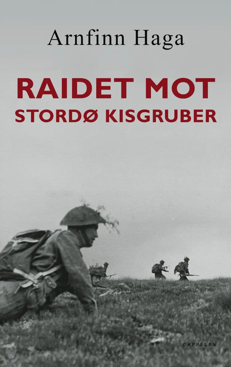 Omslag Raidet mot Stordø Kisgruber av Arnfinn Haga (Innbundet)