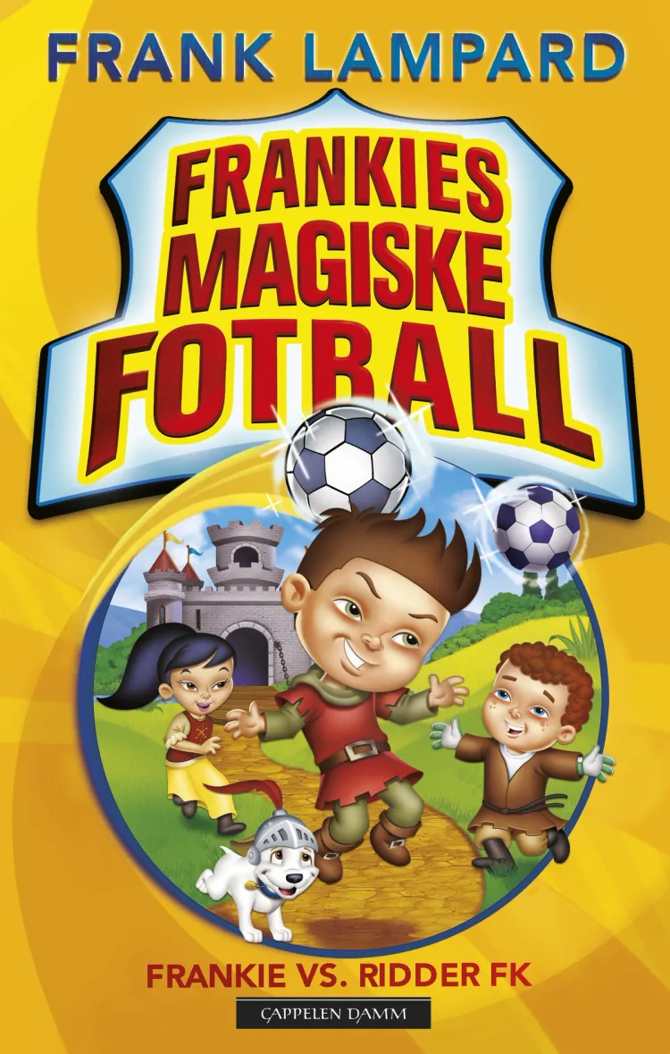 Omslag Frankie vs Ridder FK av Frank Lampard (Ebok)