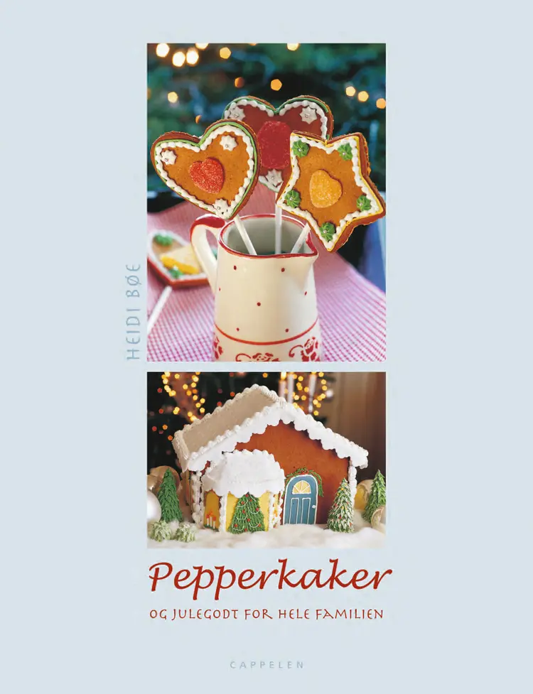 Omslag Pepperkaker og julegodt av Heidi Bøe (Innbundet)