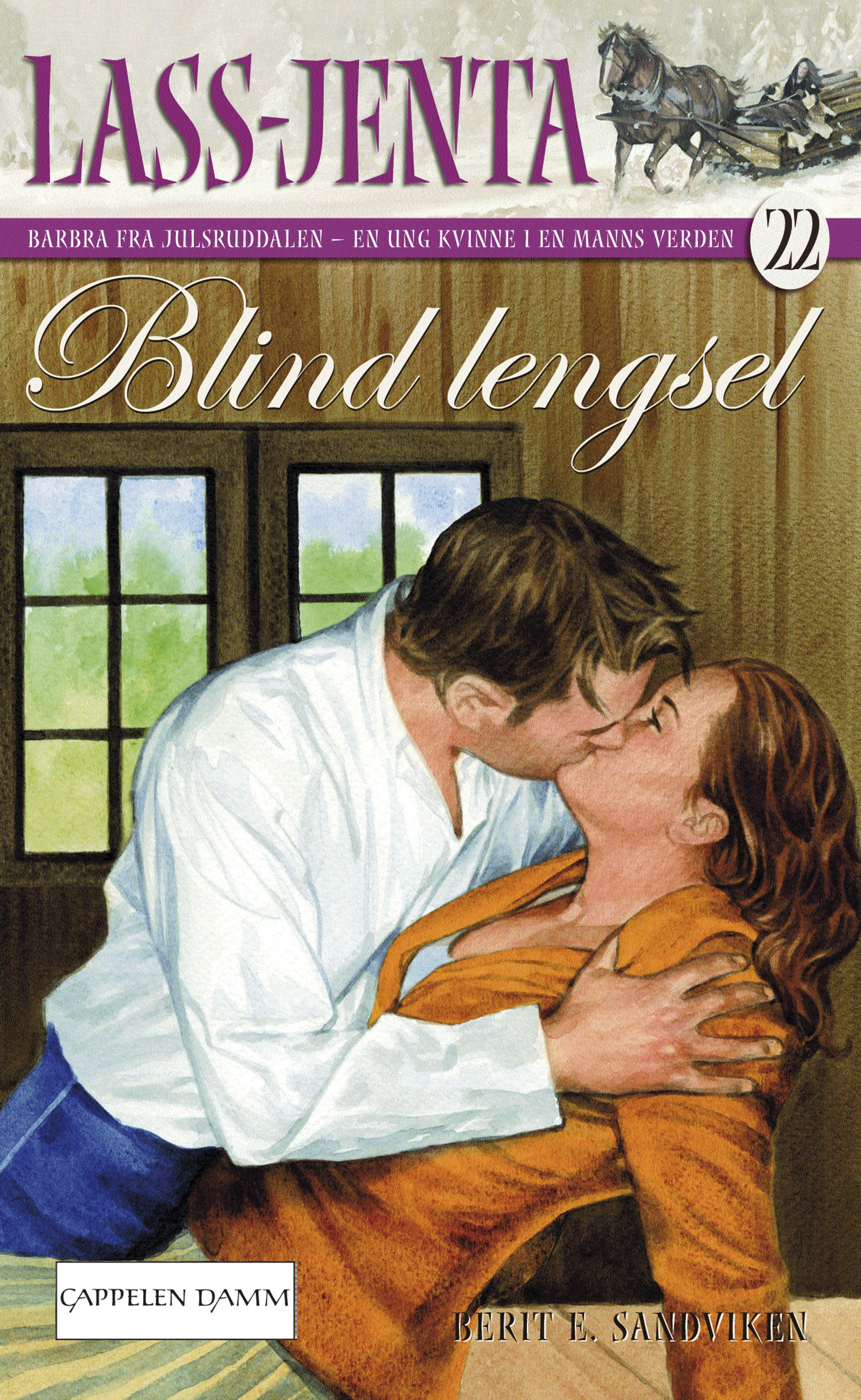 Omslag Blind lengsel av Berit Sandviken (Ebok)