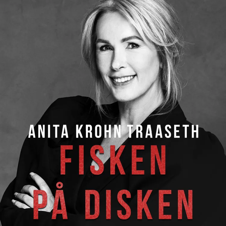 Omslag Fisken på disken av Anita Krohn Traaseth (Lydbok)