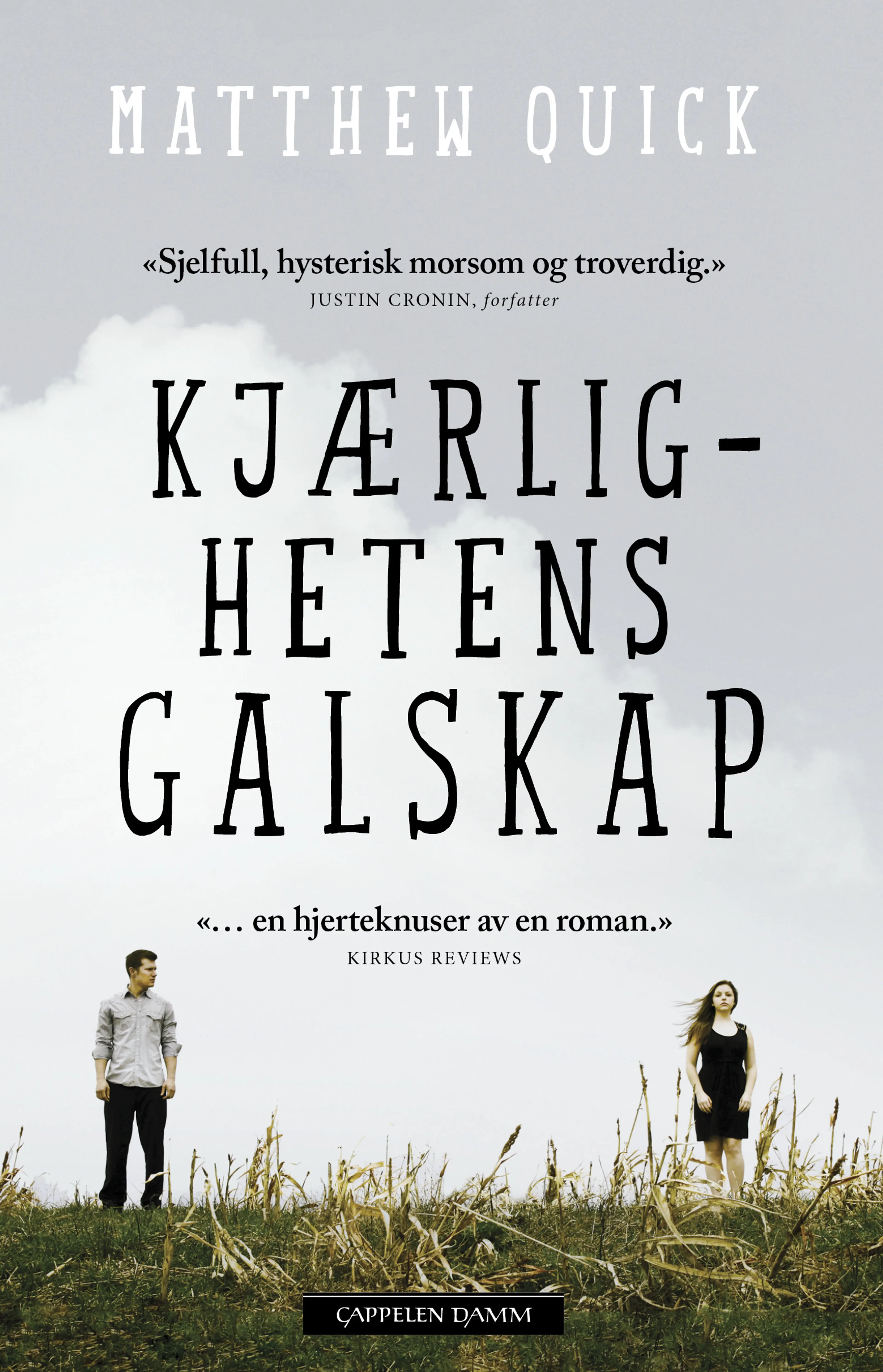 Omslag Kjærlighetens galskap av Matthew Quick (Heftet)