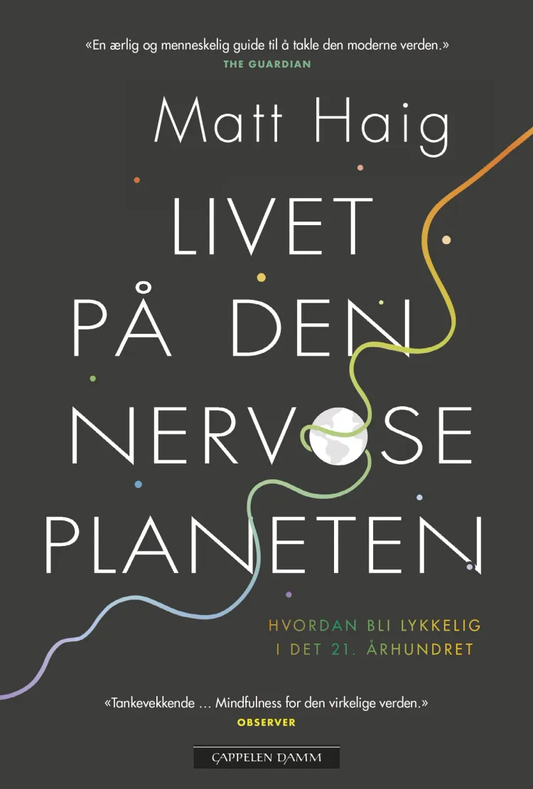 Omslag Livet på den nervøse planeten av Matt Haig (Ebok)