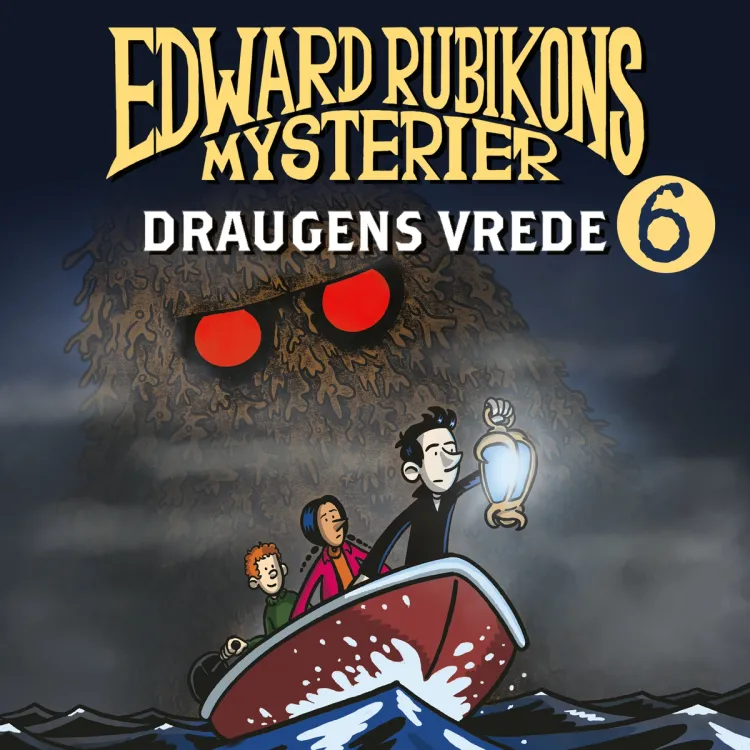 Omslag Edward Rubikons mysterier - Draugens vrede av Aleksander Kirkwood Brown (Lydbok)