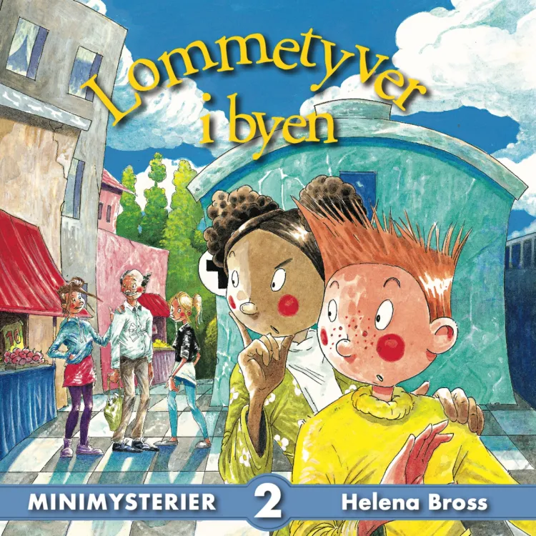 Omslag Lommetyver i byen av Helena Bross (Lydbok)
