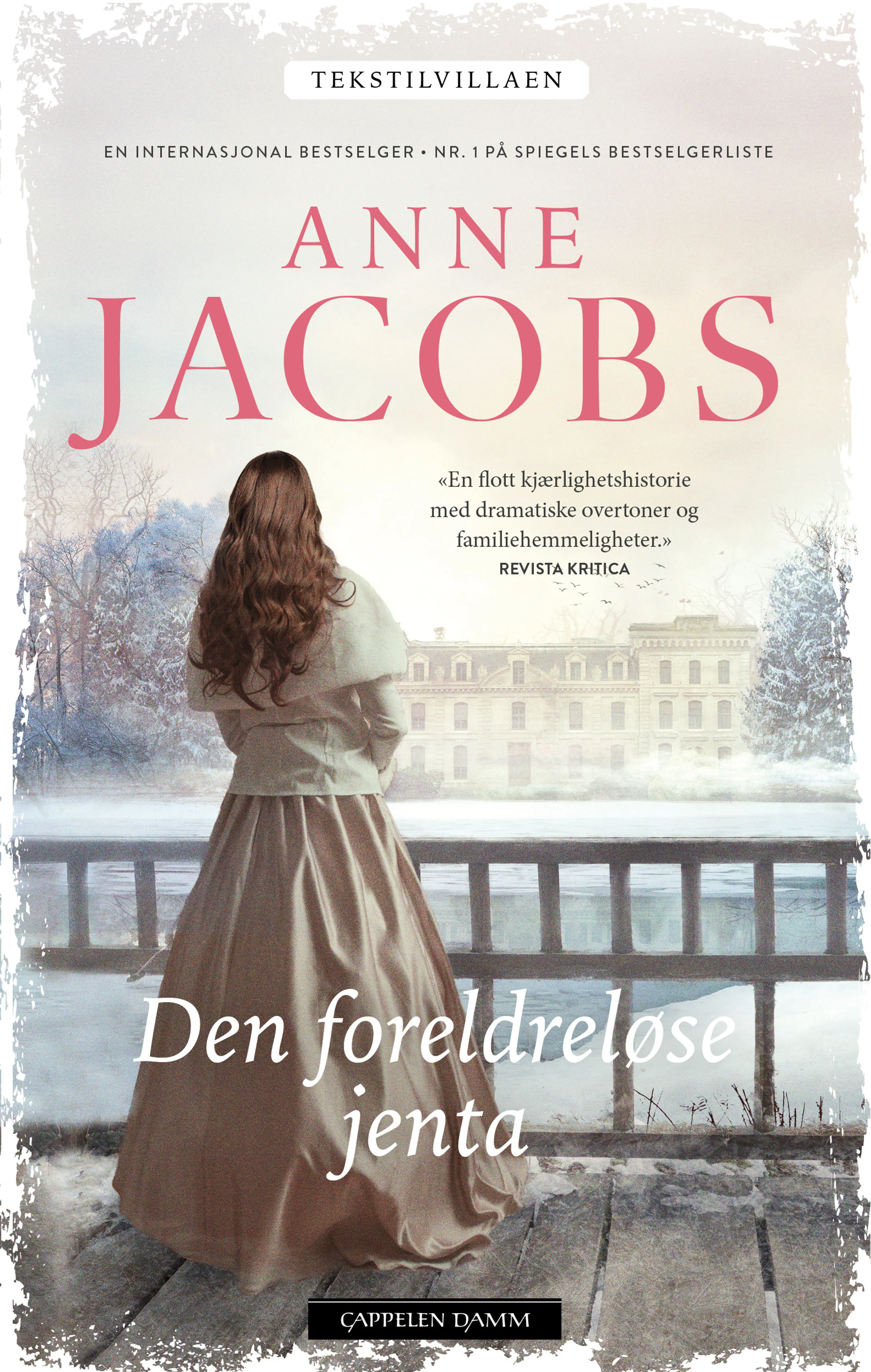 Omslag Den foreldreløse jenta av Anne Jacobs (Innbundet)