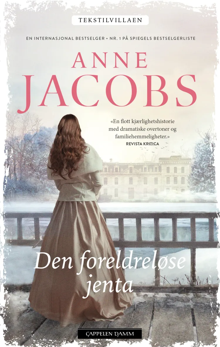 Omslag Den foreldreløse jenta av Anne Jacobs (Innbundet)