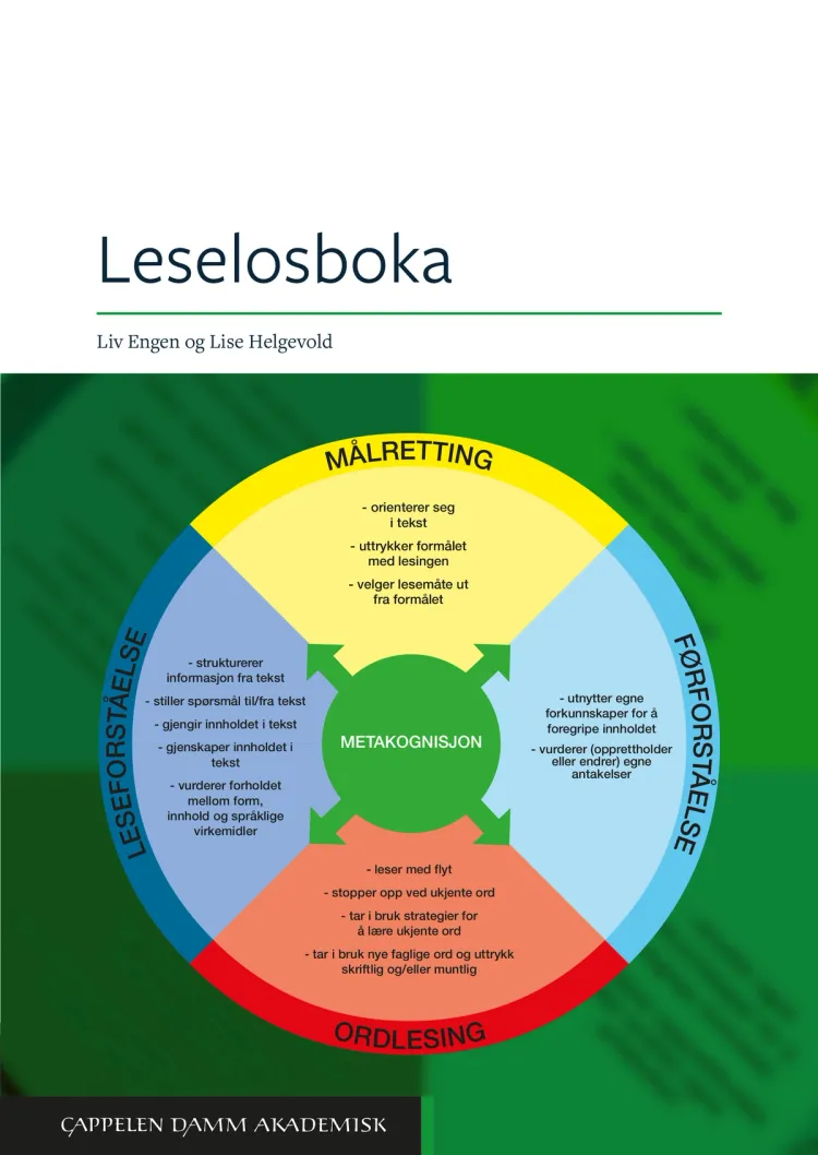 Omslag Leselosboka av Liv Engen og Lise Helgevold (Heftet)