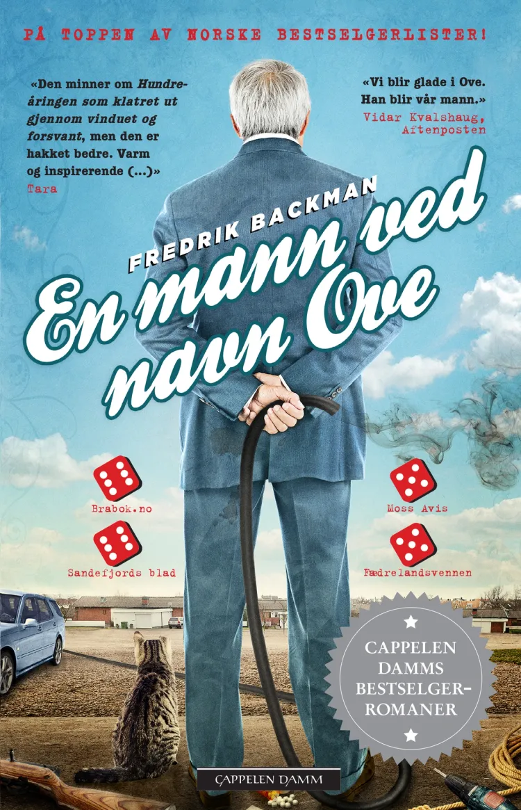 Omslag En mann ved navn Ove av Fredrik Backman (Heftet)