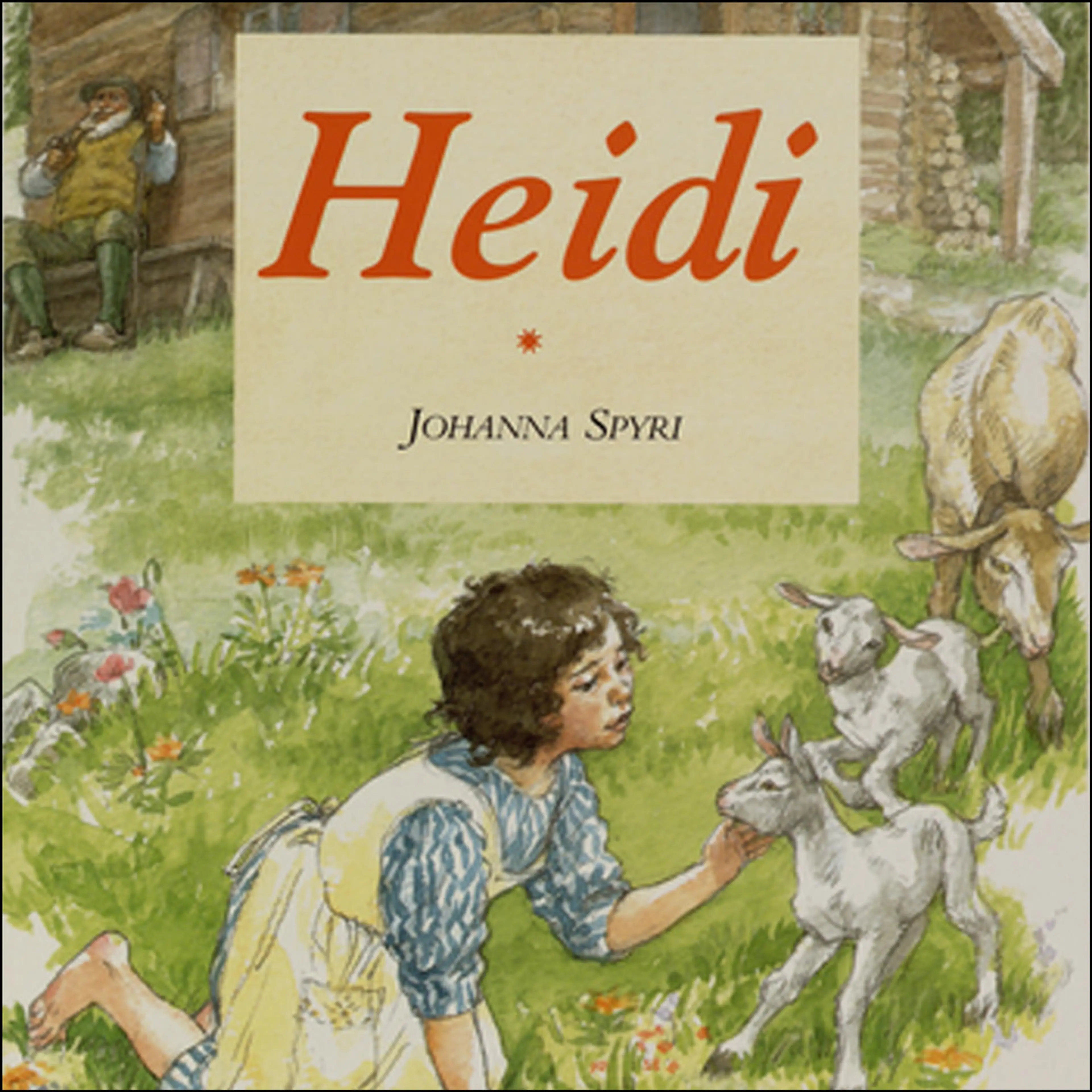 Omslag Heidi av Johanna Spyri (Lydbok)