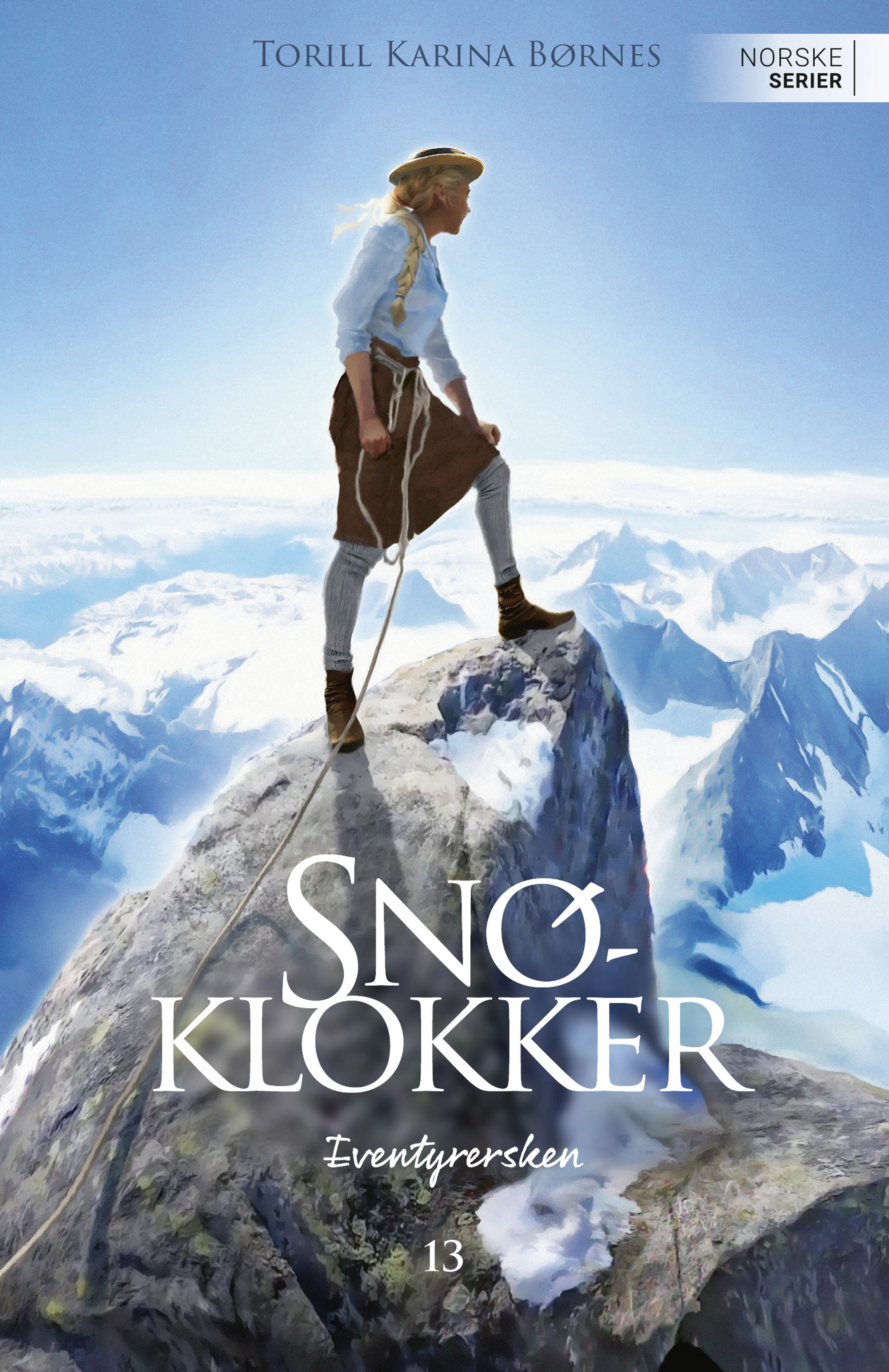 Omslag Eventyrersken av Torill Karina Børnes (Ebok)