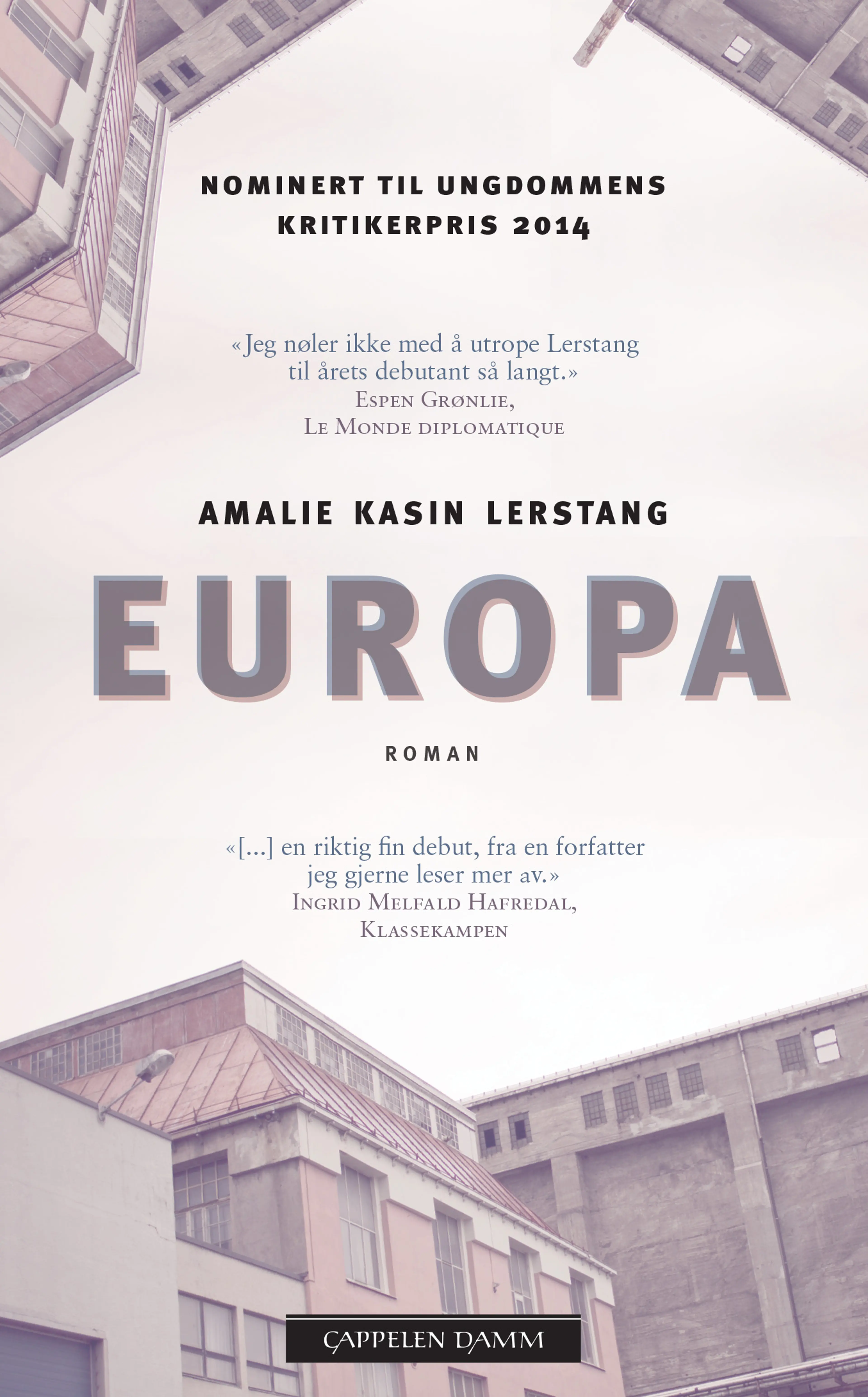Omslag Europa av Amalie Kasin Lerstang (Heftet)